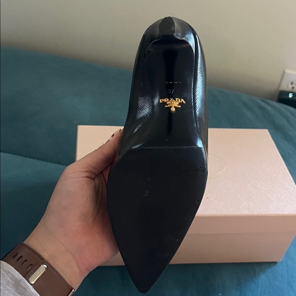 Prada Black Pumps Capretto Basics - Picture 3 of 6